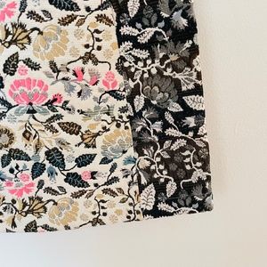 TOPSHOP Floral Jaquard Mini Skirt